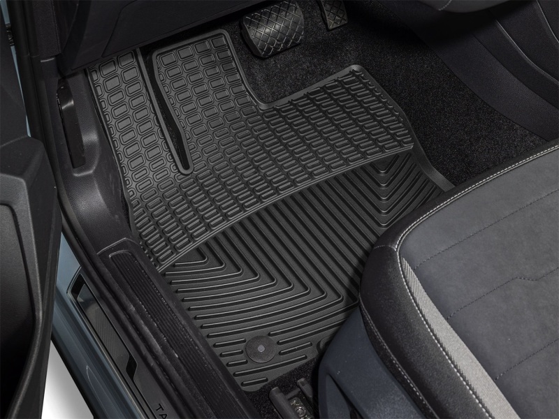 Volkswagen Taos Floor Mats - Front - WeatherTech - All-Weather - Black - `21-`26