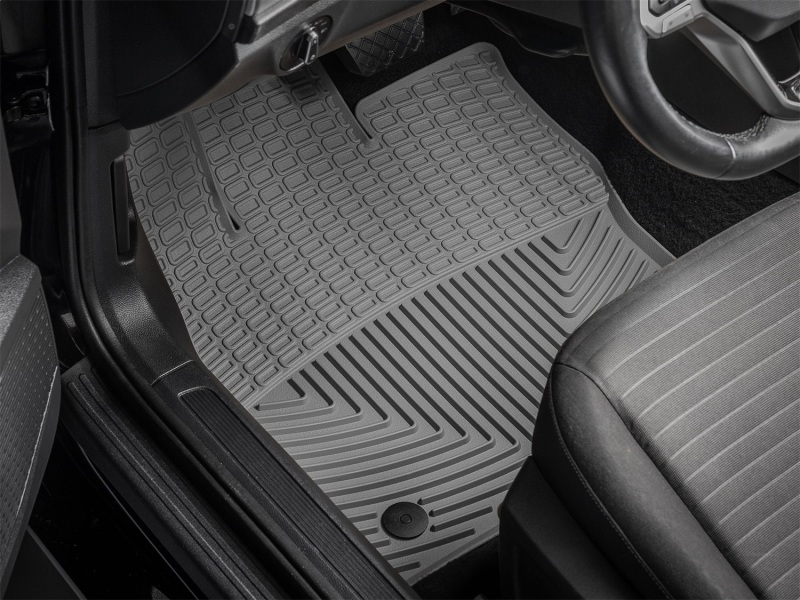 Volkswagen Jetta Floor Mats - Front - WeatherTech - All-Weather - Grey - `19-`25