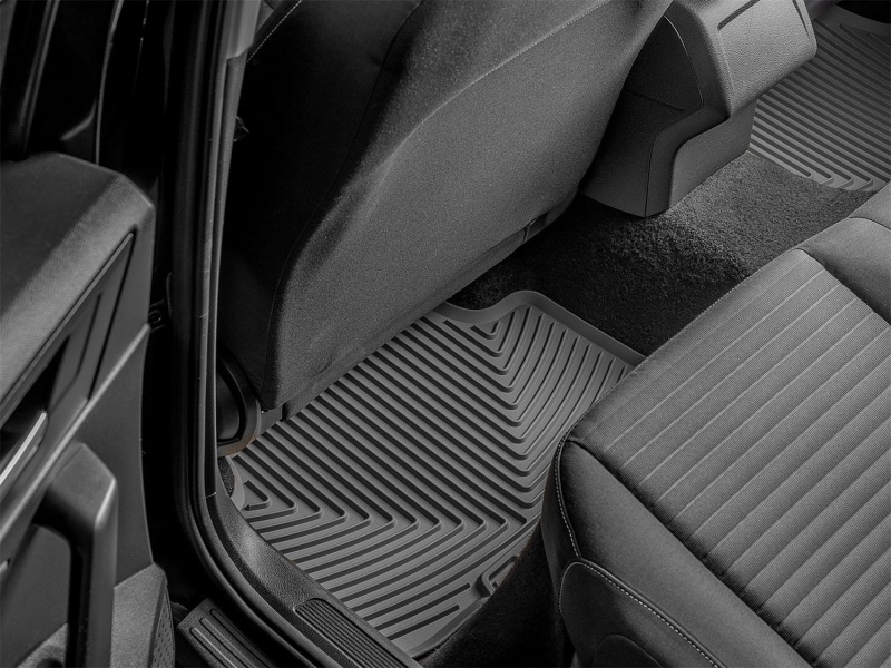 Volkswagen Jetta Rear Floor Mats - WeatherTech - All-Weather - Grey - `19-`25