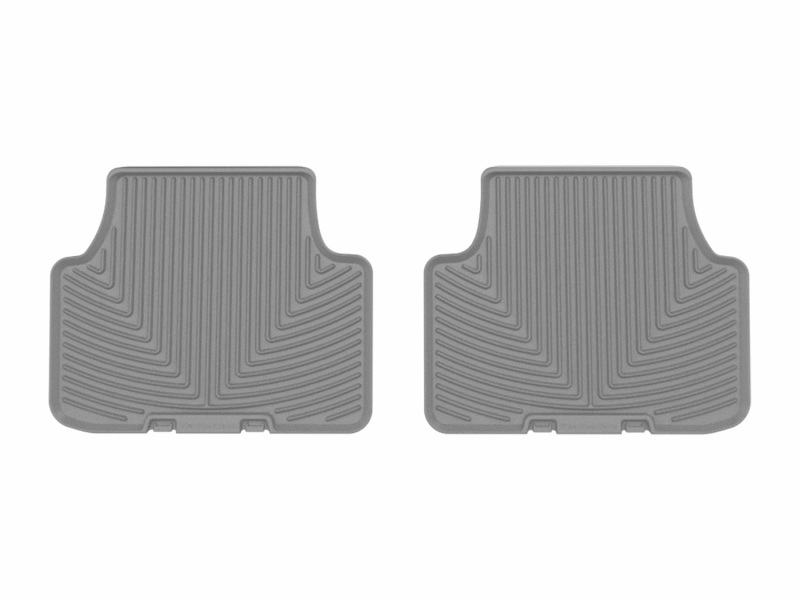 Volkswagen Jetta Rear Floor Mats - WeatherTech - All-Weather - Grey - `19-`25