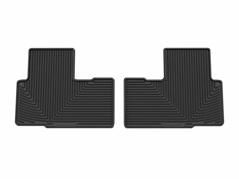 Honda Passport Floor Mats - Rear - WeatherTech - All-Weather - Black - 2026+