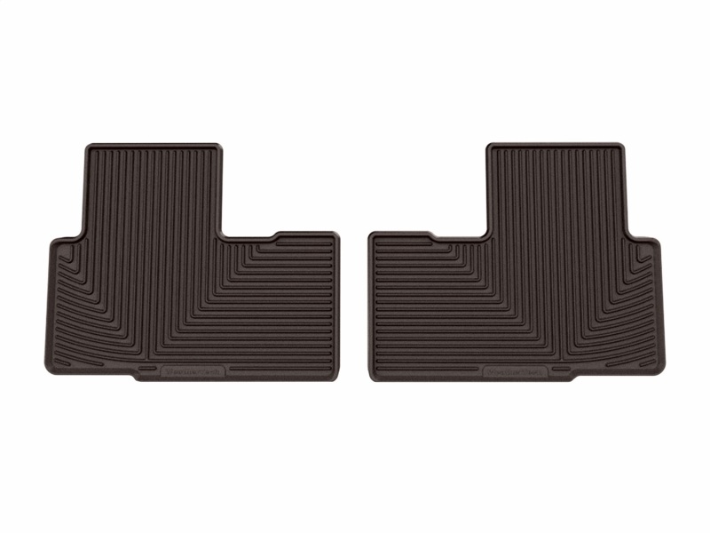 Honda Passport Floor Mats - Rear - WeatherTech - All-Weather - Cocoa - 2026+