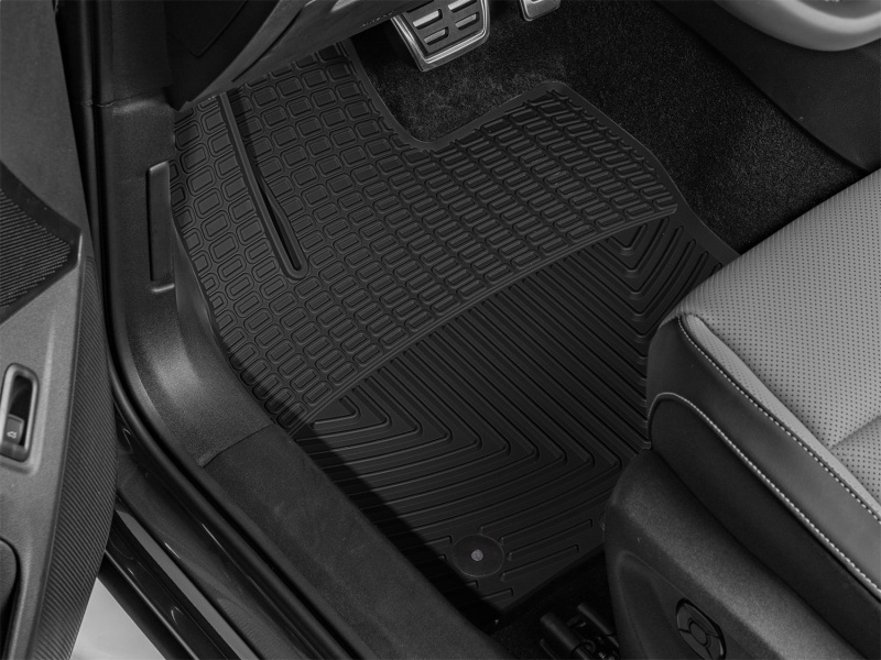Volkswagen Tiguan Floor Mats - Front - WeatherTech - All-Weather - Black - `25-`26