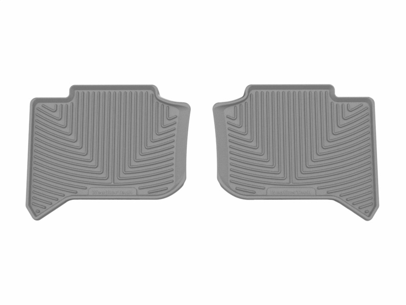 Toyota 4Runner Floor Mats - Rubber - Rear - WeatherTech - All-Weather - Grey - `25-`26