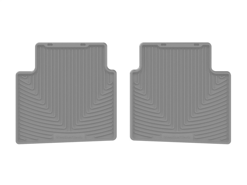 Hyundai Kona Floor Mats - Rear - WeatherTech - All-Weather - Grey - `24-`26