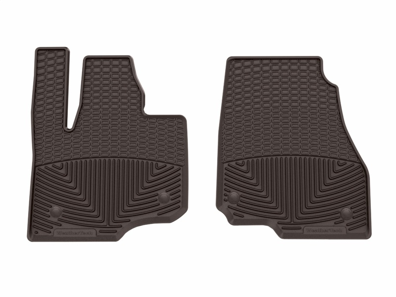 Ford Expedition Floor Mats - Front - WeatherTech - All-Weather - Cocoa - `25-`26
