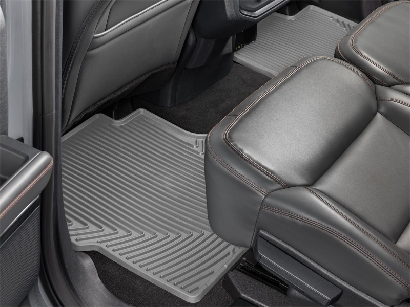 Lincoln Navigator Floor Mat Set - Rear - WeatherTech - All-Weather - Grey - `25-`26