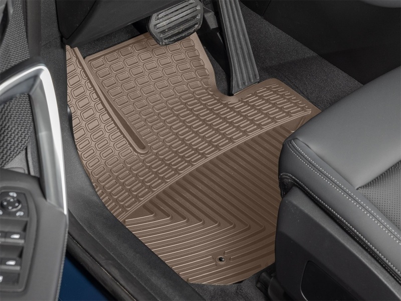 BMW X1 Floor Mats - Front - WeatherTech - All-Weather - Tan - `23-`26