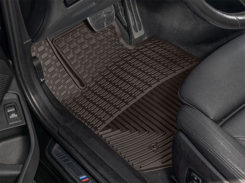 BMW 3-Series Floor Mats - Front - WeatherTech - All-Weather - Cocoa - `19-`26