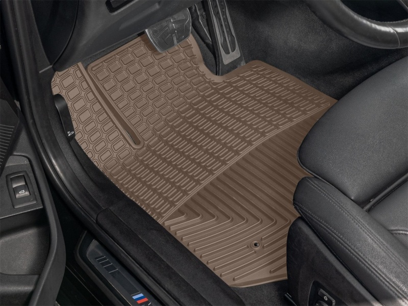BMW 3-Series Floor Mats - Front - WeatherTech - All-Weather - Tan - `19-`26