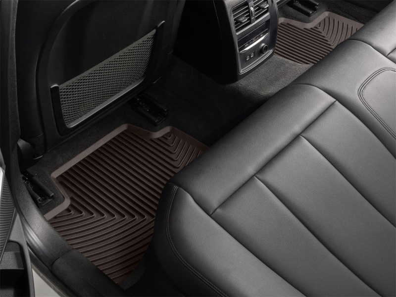 BMW M3 Floor Mats - Rear - WeatherTech - All-Weather - Cocoa - `21-`26