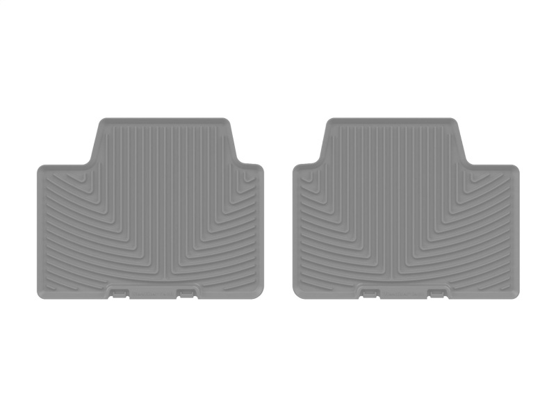 BMW 3 Series Rubber Mats - Rear - WeatherTech - All-Weather - Grey - `19-`26
