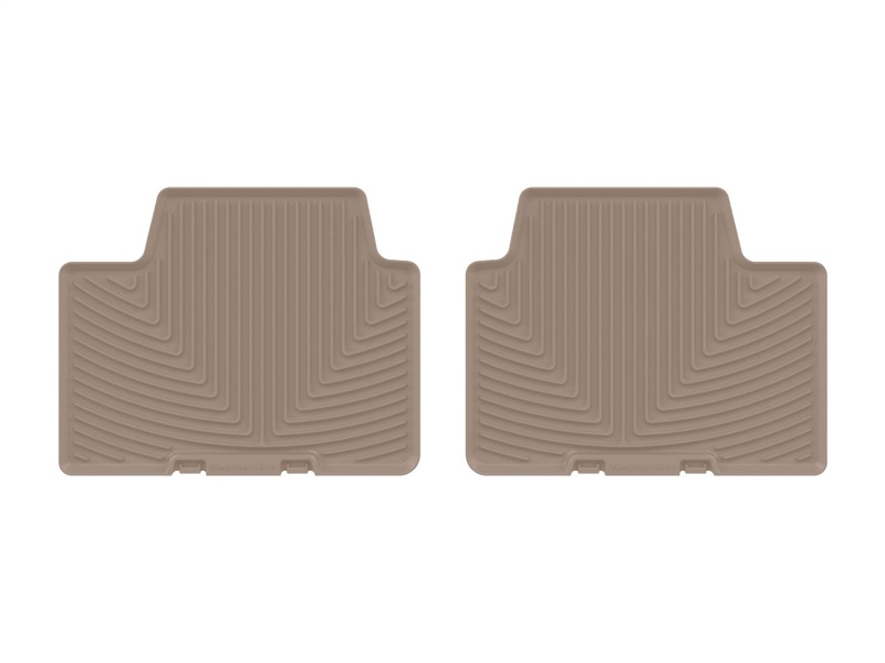 BMW M3 Floor Mats - Rear - WeatherTech - All-Weather - Tan - `21-`26