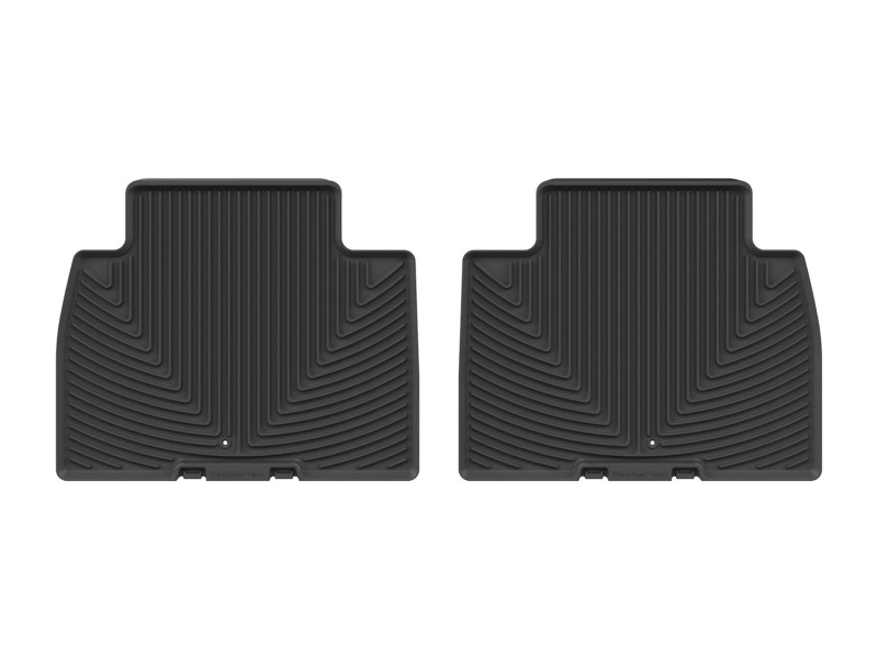 Hyundai Palisade Rubber Floor Mats - Rear - WeatherTech - All Weather - Black - 2026+