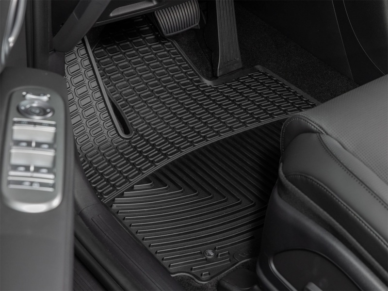 Hyundai Palisade Hybrid Floor Mats - Front - WeatherTech - All-Weather - Black - 2026+