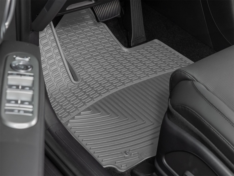 Hyundai Palisade Rubber Floor Mats - Front - WeatherTech - All-Weather - Grey - 2026+