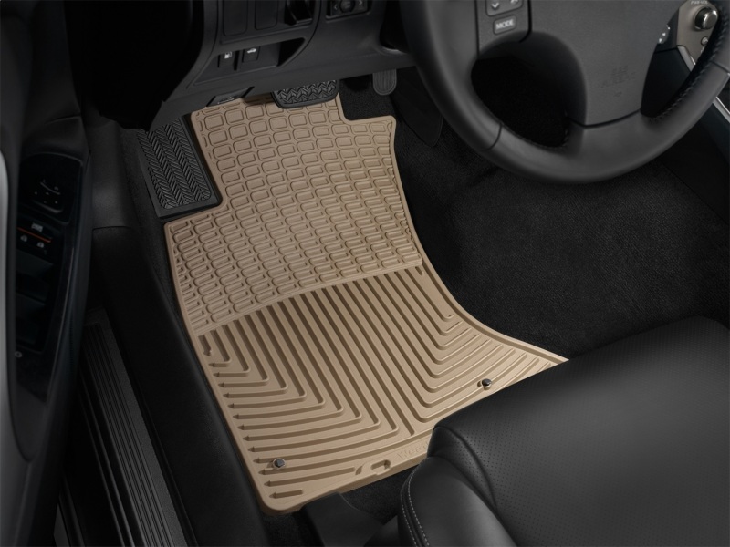 Lexus IS 250 Front Rubber Mats - WeatherTech - All-Weather - Tan - `06-`13