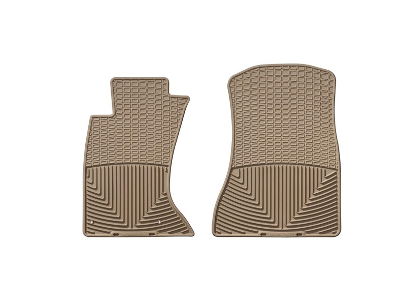 Lexus IS 250 Front Rubber Mats - WeatherTech - All-Weather - Tan - `06-`13