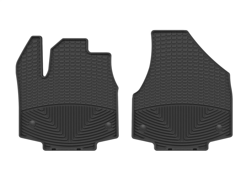 Chrysler Pacifica Floor Mats - Rubber - Front - WeatherTech - All-Weather - Black - `17-`27