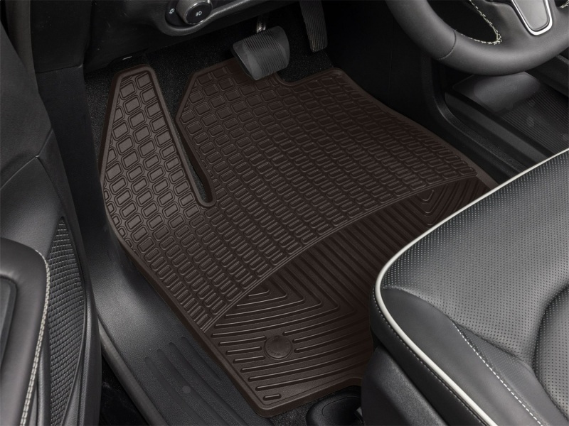 Chrysler Pacifica Floor Mats - Front - WeatherTech - All-Weather - Cocoa - `17-`27