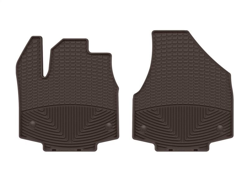 Chrysler Pacifica Floor Mats - Front - WeatherTech - All-Weather - Cocoa - `17-`27