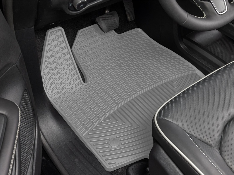 Chrysler Pacifica Floor Mats - Front - WeatherTech - All-Weather - Grey - `17-`27