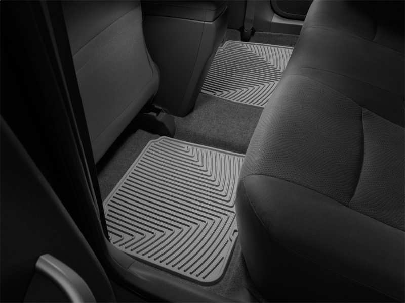 Lexus GS Rubber Mats - Rear - WeatherTech - All-Weather - Grey - `06-`10