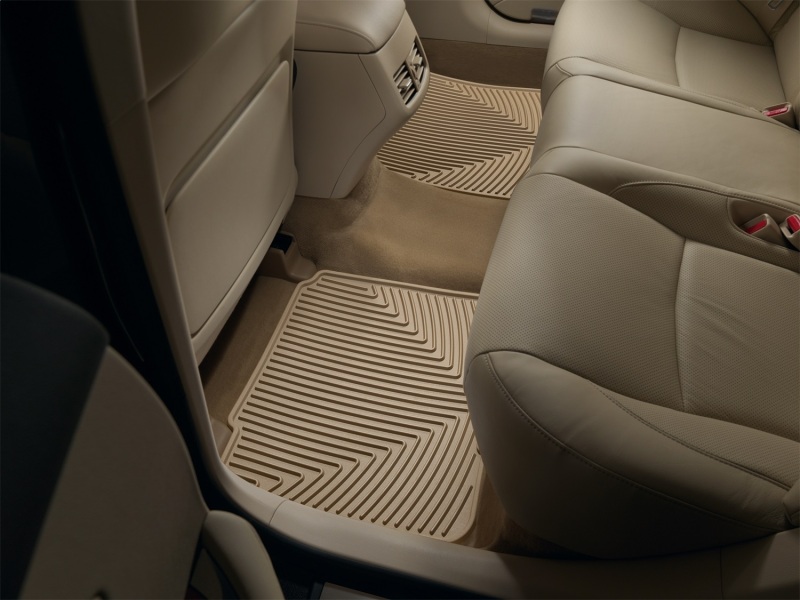 Lexus GS Floor Mats - Rear - WeatherTech - All-Weather - Tan - `06-`10