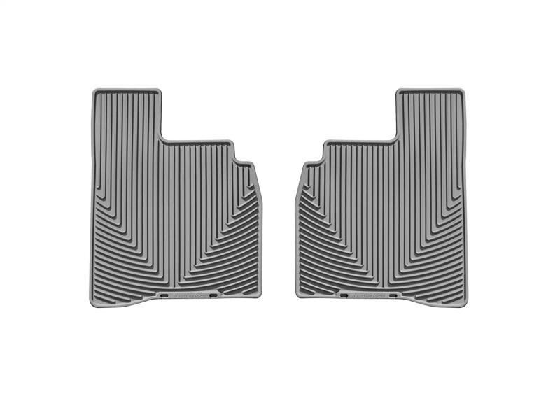 Mercedes-Benz S-Class Floor Mats - Rear - WeatherTech - All-Weather - Grey - `07-`13