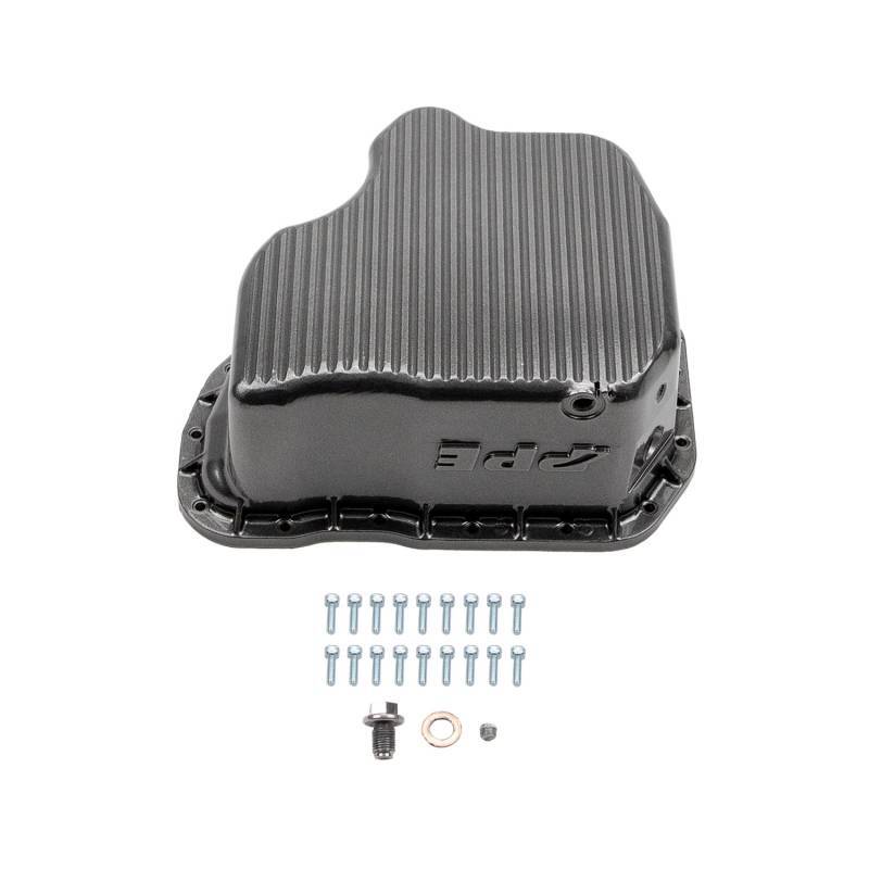 Chevrolet Duramax Oil Pan - Wehrli - High Capacity, Cast Aluminum, WCFab X PPE - Bengal Blue - `01-`10