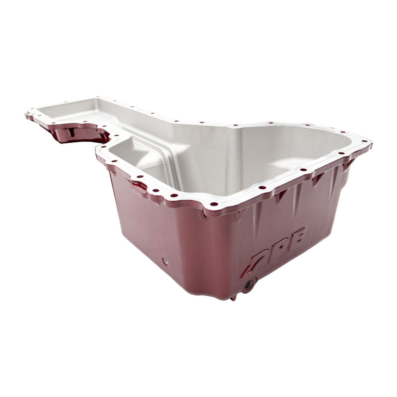 GMC Sierra 3500HD Oil Pan - Wehrli - High Capacity, Aluminum, WCFab X PPE - WCFab Red - `17-`19