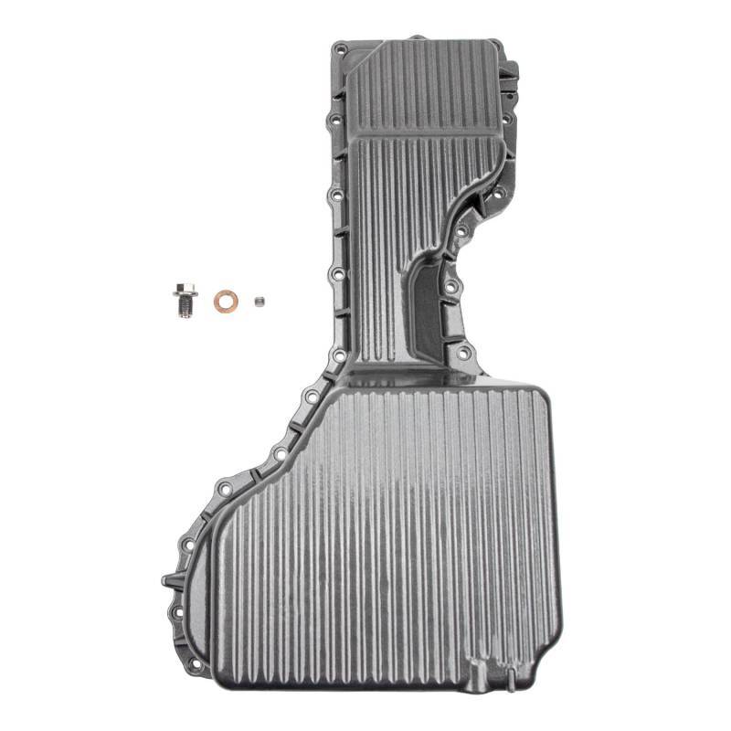 Chevrolet Silverado Oil Pan - Wehrli - High Capacity Aluminum, WCFab X PPE - Sparkle Bomber Orange - `20-`25
