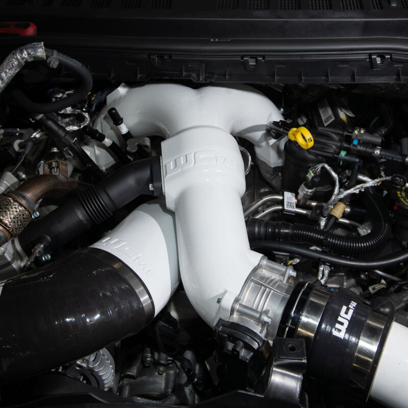 Ford Power Stroke Y-Bridge Kit - Wehrli - High Flow w/ Turbo Inlet - Candy Red - `20-`26