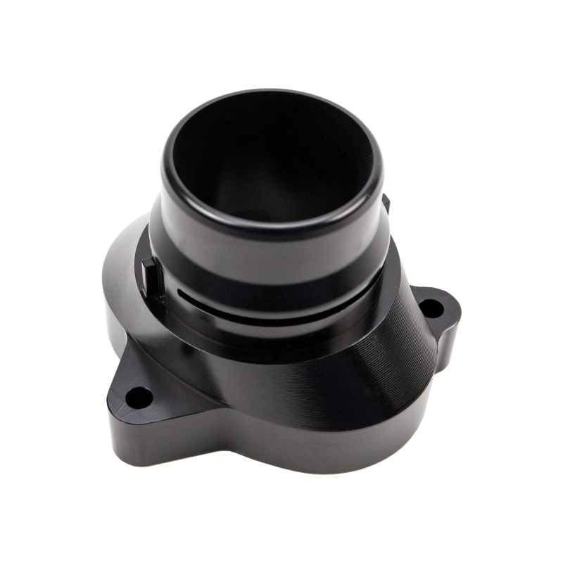 Ford F350 Super Duty Thermostat Housing Kit - Wehrli - Billet Aluminum - Black Anodized - `11-`25