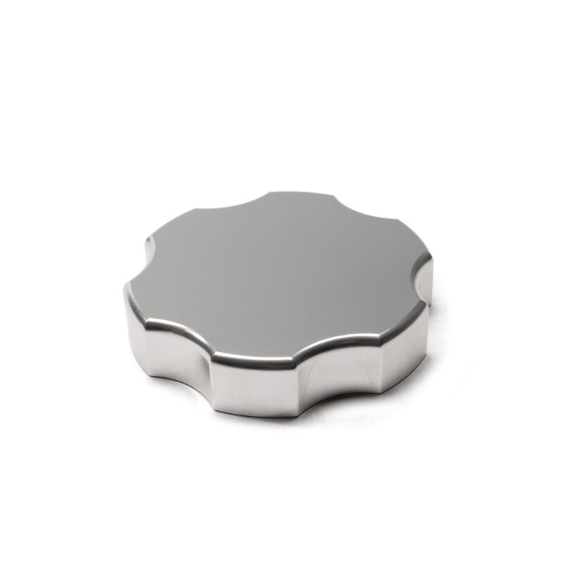 Ford Super Duty Power Steering Reservoir Cap - Wehrli - Billet - Clear Anodized - `17-`26