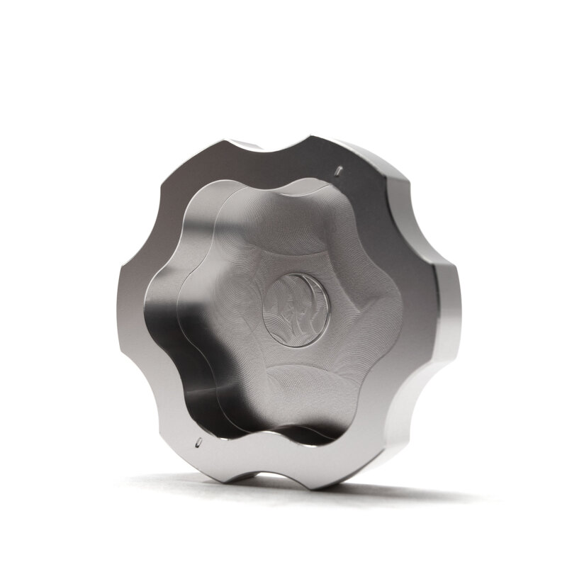 Ford Super Duty Power Steering Reservoir Cap - Wehrli - Billet - Clear Anodized - `17-`26