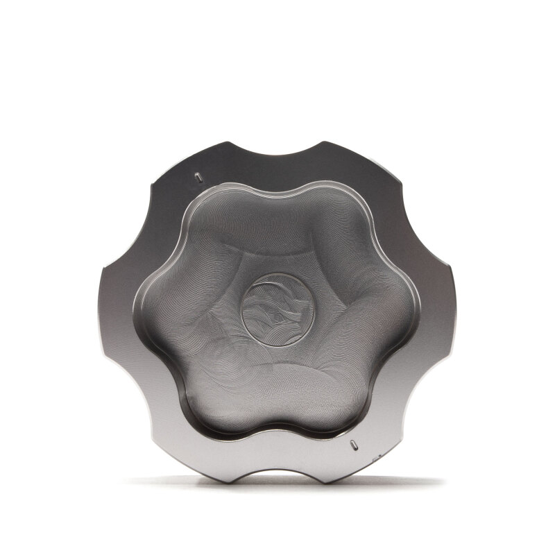 Ford Super Duty Power Steering Reservoir Cap - Wehrli - Billet - Clear Anodized - `17-`26