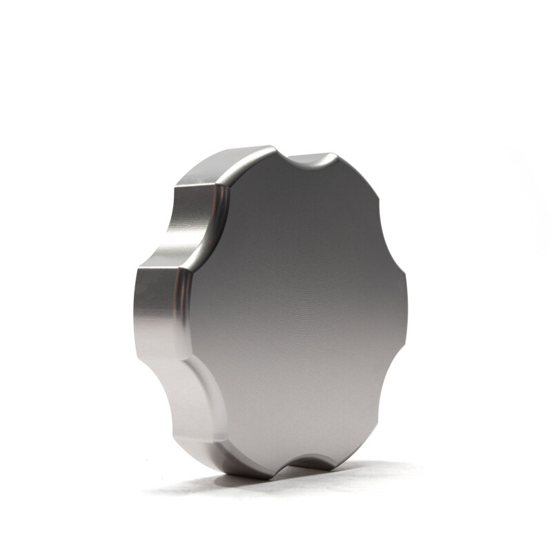 Ford Super Duty Power Steering Reservoir Cap - Wehrli - Billet - Clear Anodized - `17-`26