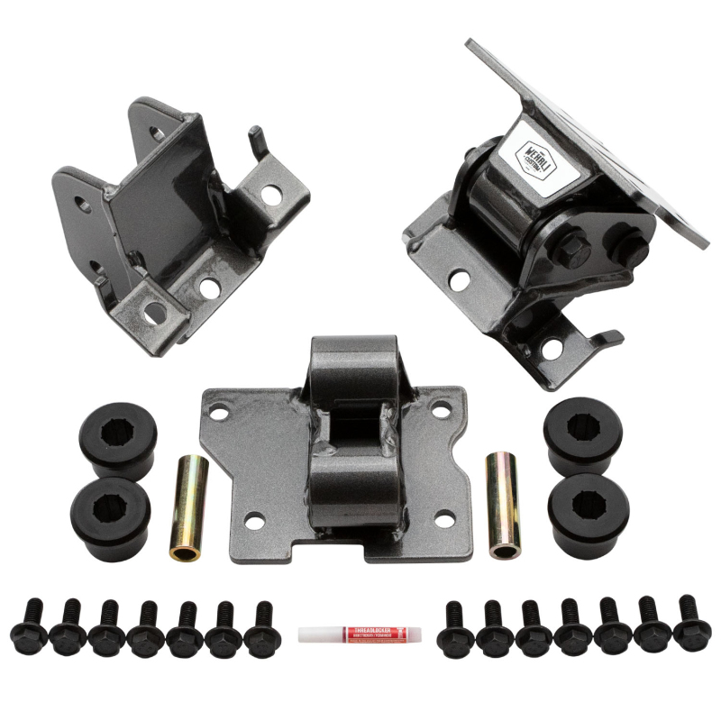 Chevrolet Silverado 2500 HD Engine Mount - Wehrli - Heavy Duty - Cat Yellow - `01-`10