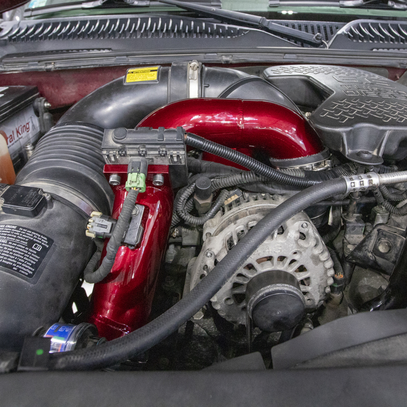 Chevrolet Silverado 2500 HD Performance Air Intake - Wehrli - Y-Bridge Kit - Gloss Black - `06-`07