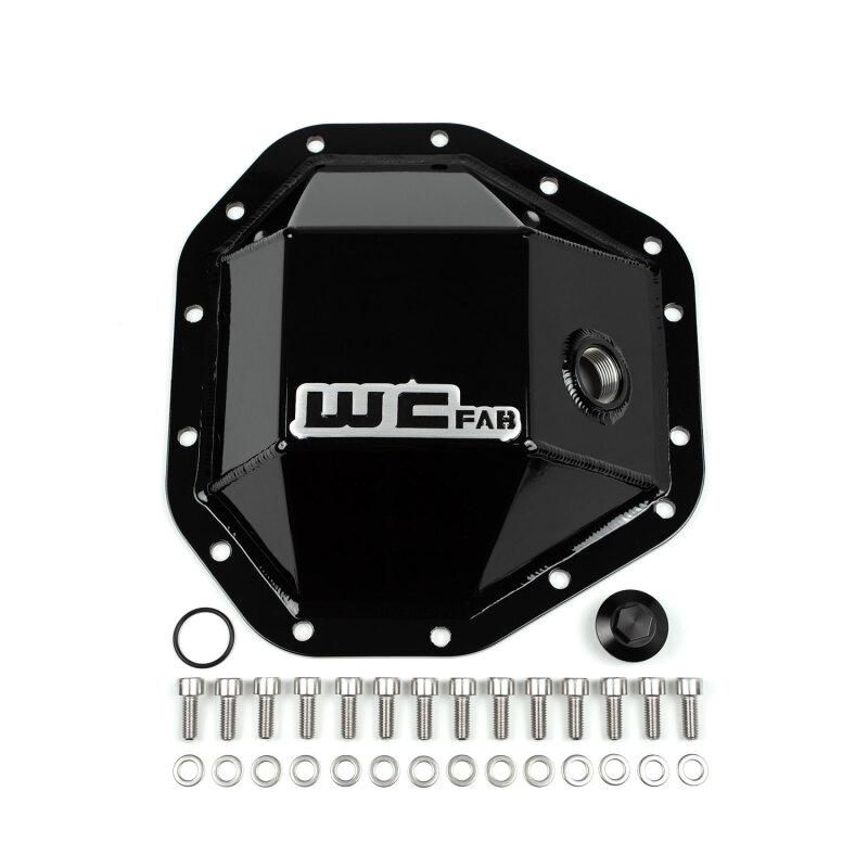Ford F-350 Differential Cover - Rear - Wehrli - Dana M275 - Flat Black - `17-`24