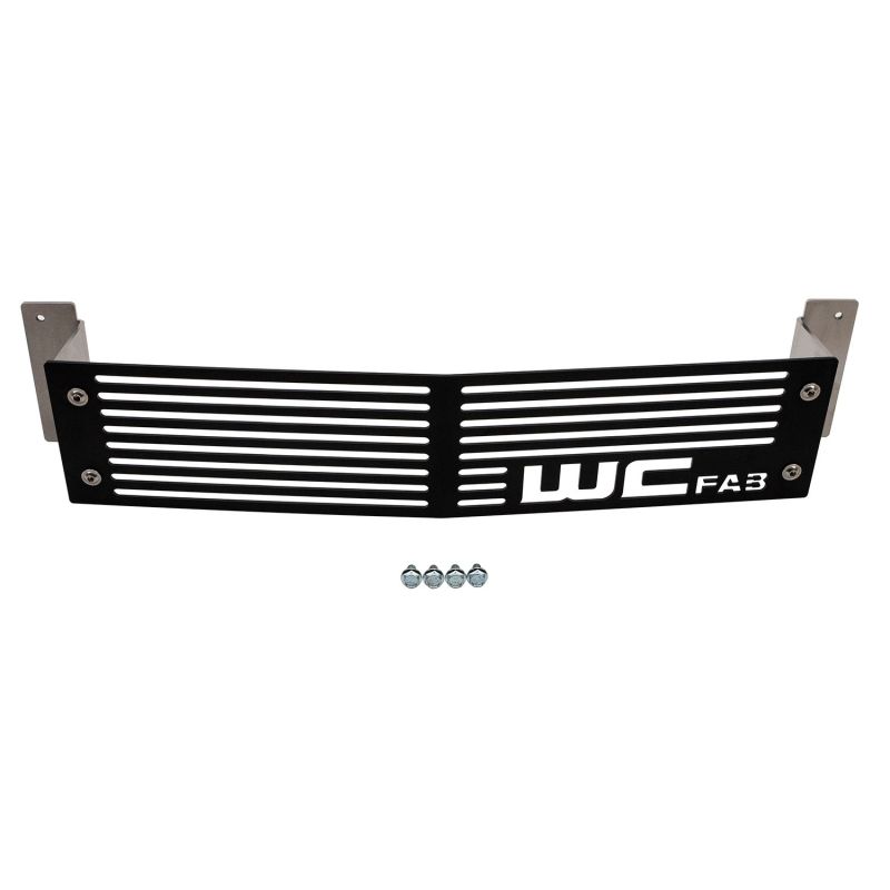 Chevrolet Silverado 3500 HD Bumper Grille - Wehrli - Custom Fab - Gloss White - `15-`19