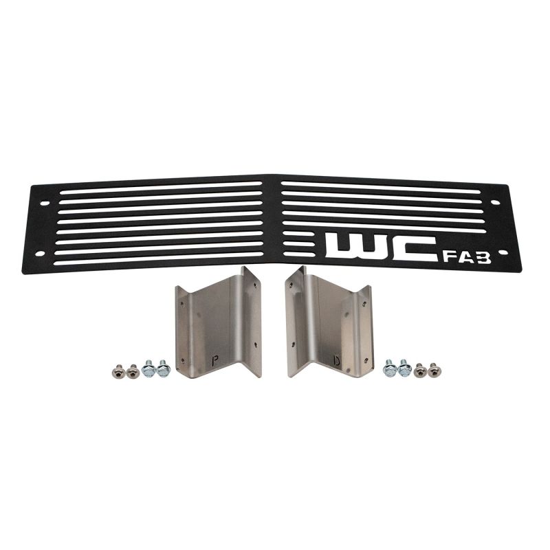 Chevrolet Silverado 3500 HD Bumper Grille - Wehrli - Custom Fab - Gloss White - `15-`19