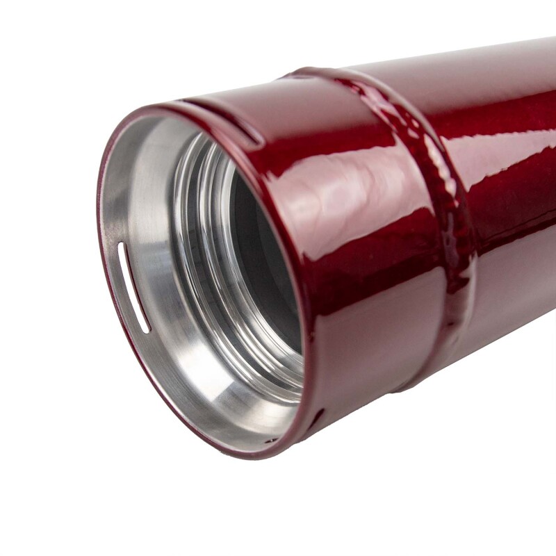 Ford Super Duty Intercooler Pipe - Driver Side - Wehrli - WCFab 3in Hot Side - WCFab Red - `15-`25