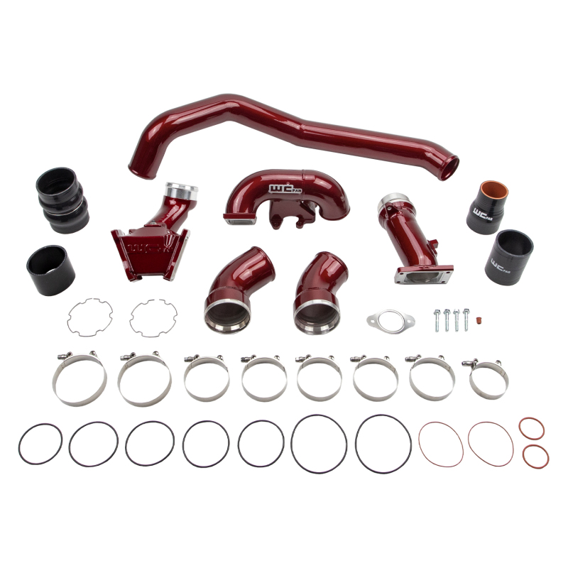 Chevrolet Duramax Performance Air Intake - Wehrli - Stage 1 High Flow Bundle Kit - Candy Red - `06-`07 Chevrolet Duramax Performance Air Intake - Wehrli - Stage 1 High Flow Bundle Kit - Candy Red - `06-`07