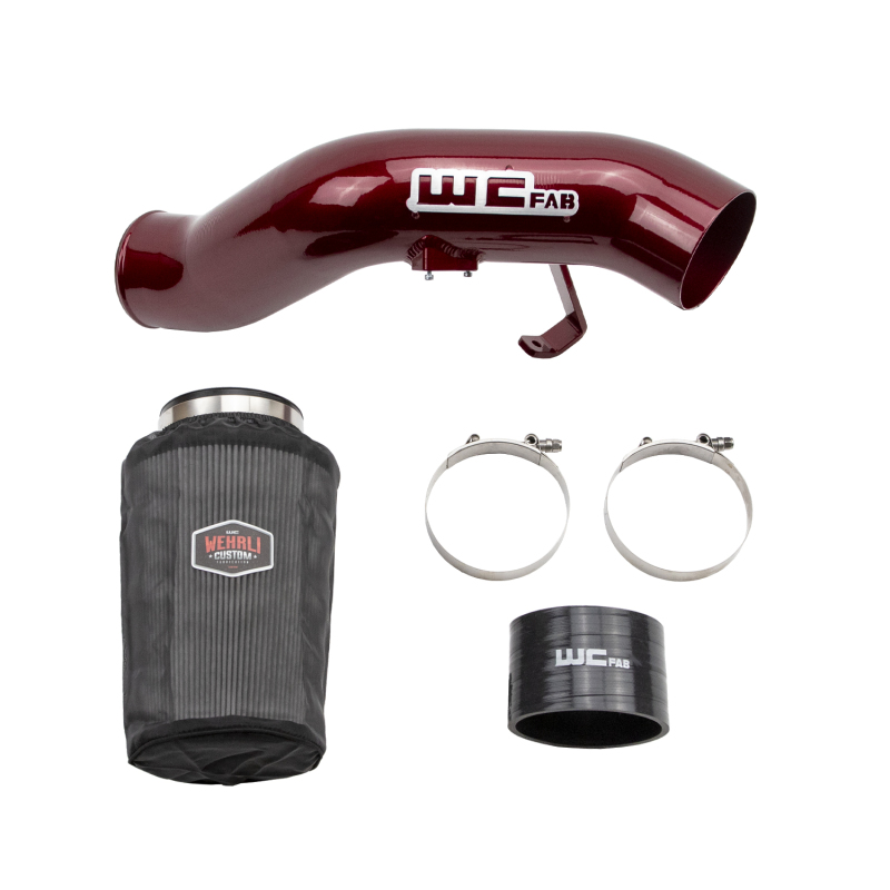 Ford Powerstroke Performance Air Intake - Wehrli - Sparkle Copper - `03-`07 Ford Powerstroke Performance Air Intake - Wehrli - Sparkle Copper - `03-`07