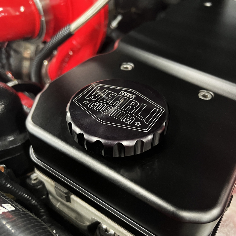 Ram 2500 Valve Covers - Wehrli - Billet, WCFab X D&J Precision - Gun Metal - `06-`18