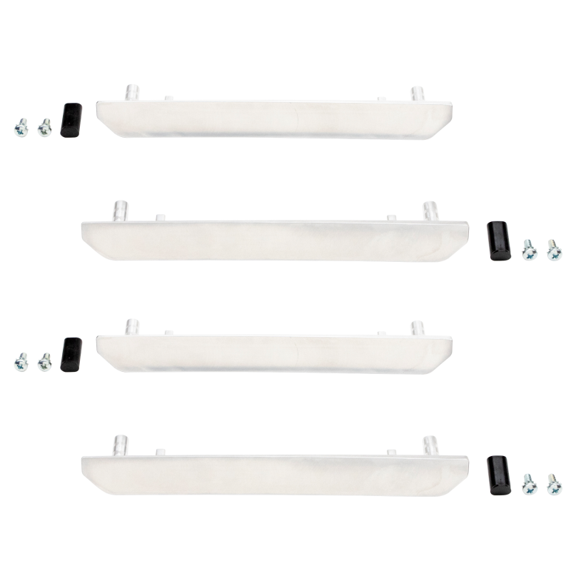 GMC Denali 3500 Marker Light Delete Kit - Wehrli - Billet, no Logo - Raw Finish - `20-`25