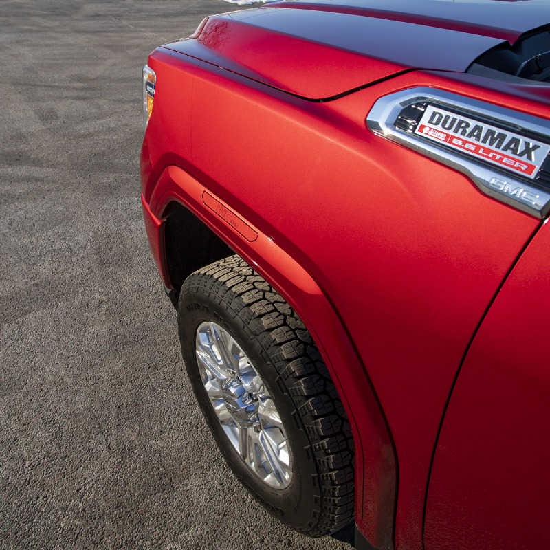 GMC Sierra Marker Light Delete Kit - Wehrli - Billet, no Logo - Raw Finish - `20-`25