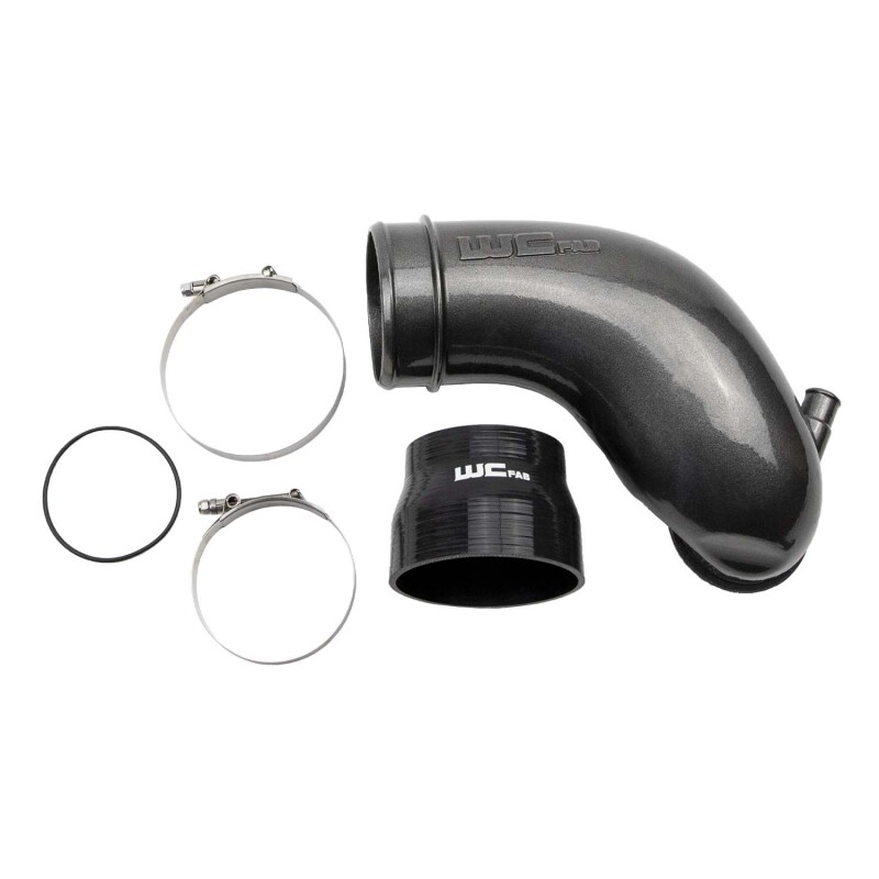 Chevrolet Duramax LBZ Intake Horn - Wehrli - Fine Texture Black - `06-`07 Chevrolet Duramax LBZ Intake Horn - Wehrli - Fine Texture Black - `06-`07